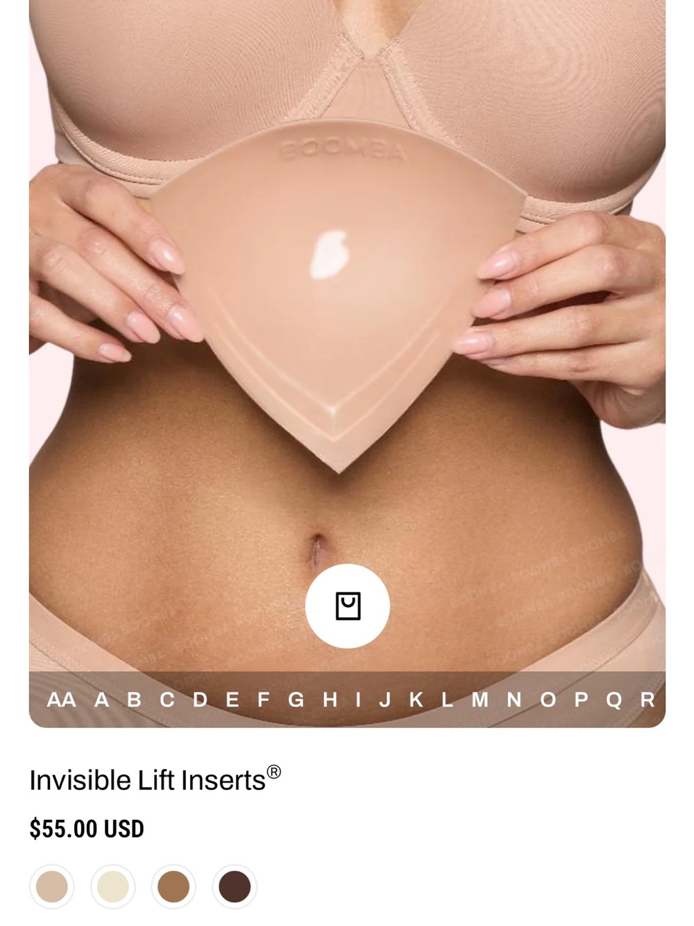 Unboxed BOOMBA lift inserts Large Beige